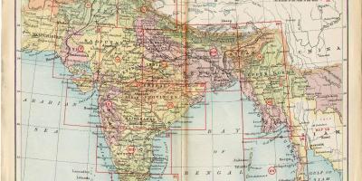 Vecas Indijas karte